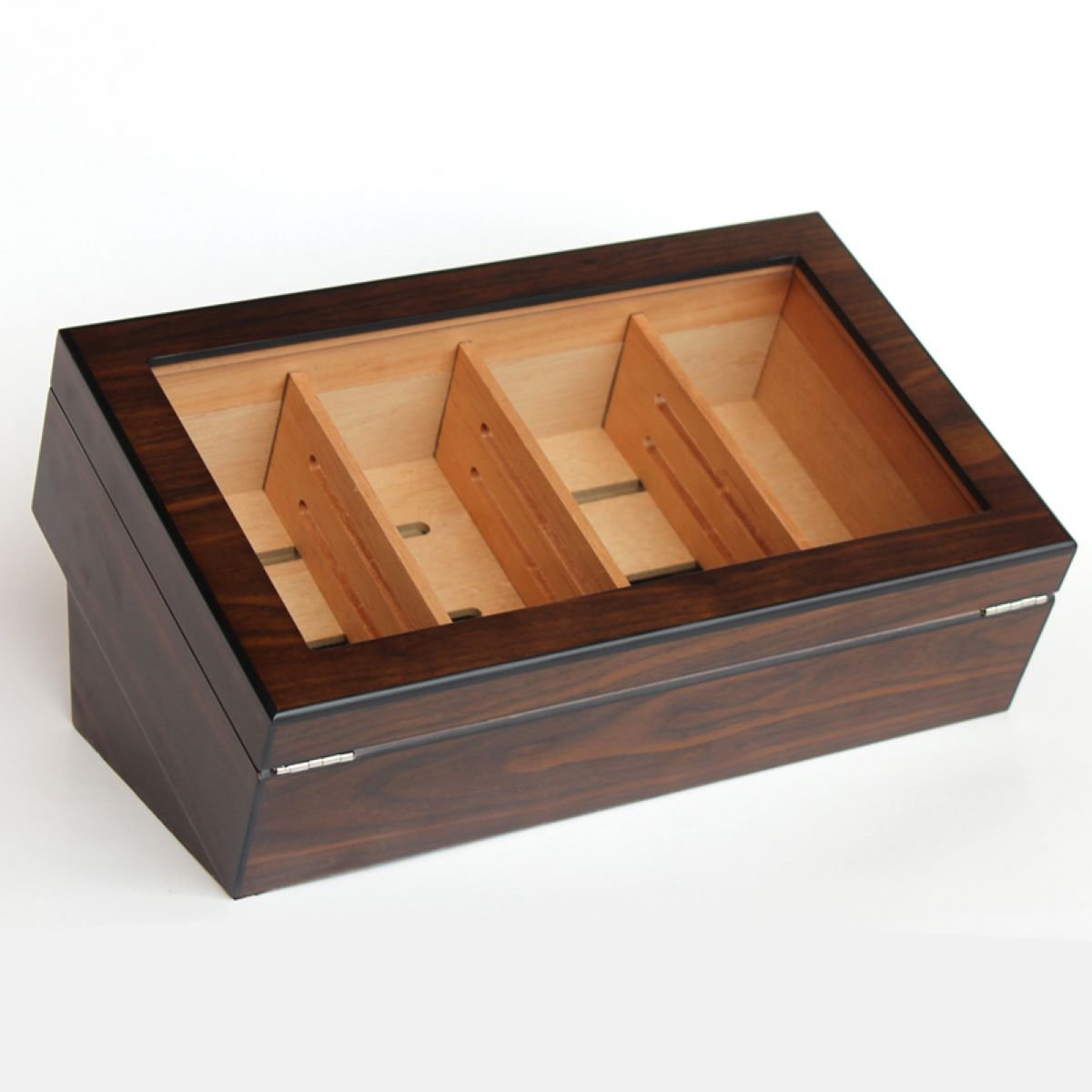 Cigar Humidor-glass on top