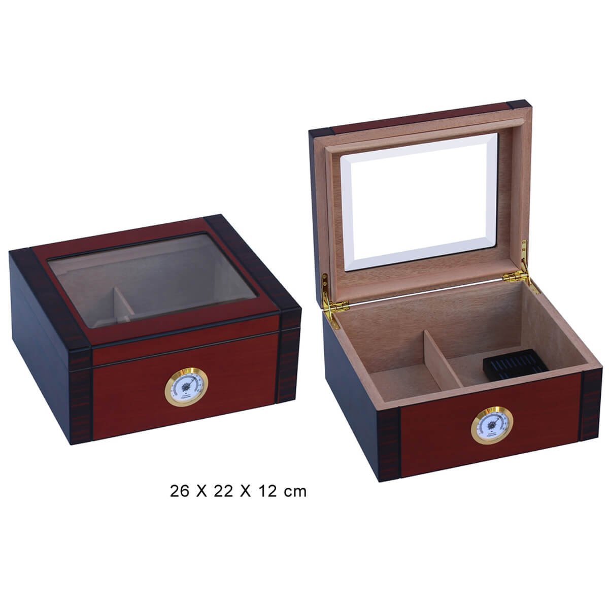 Humidor with Glass Window