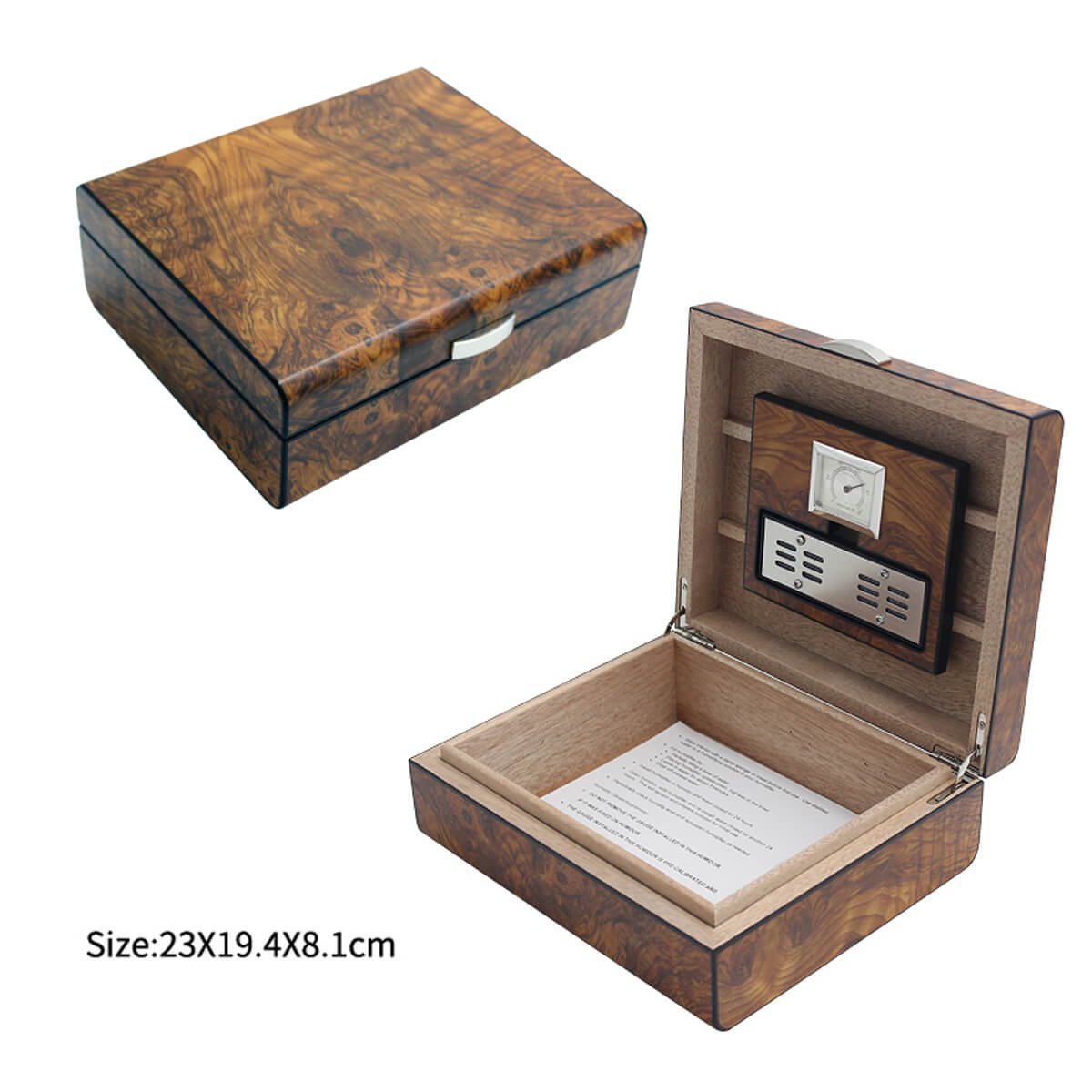 Cigar Humidor matt finish