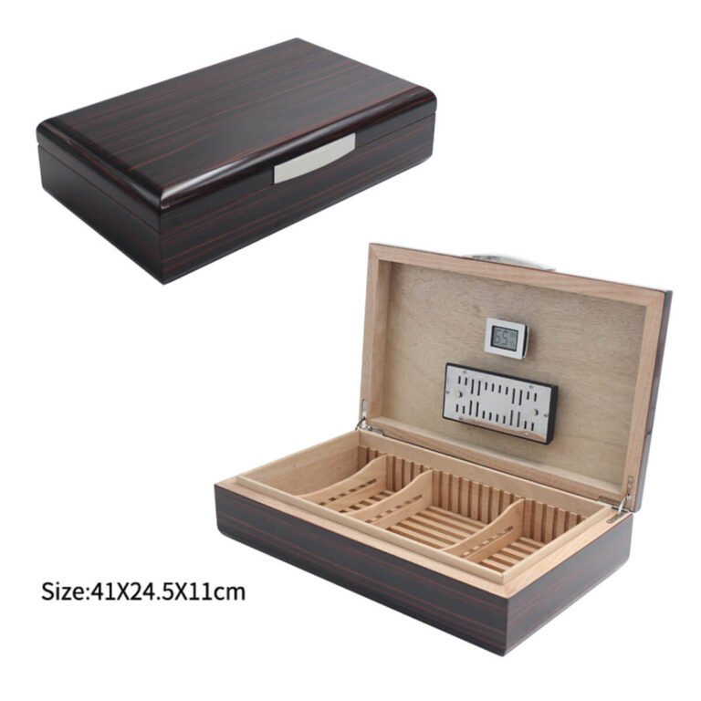Cigar Humidor Ebony gloss