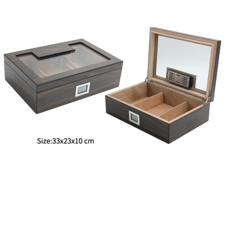 Cigar Humidor with glass top