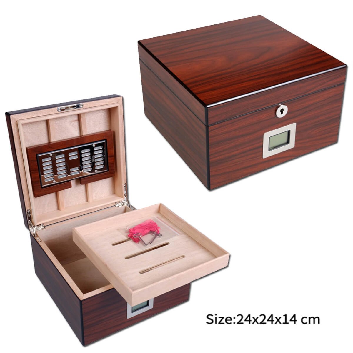 Cigar Humidor Brown