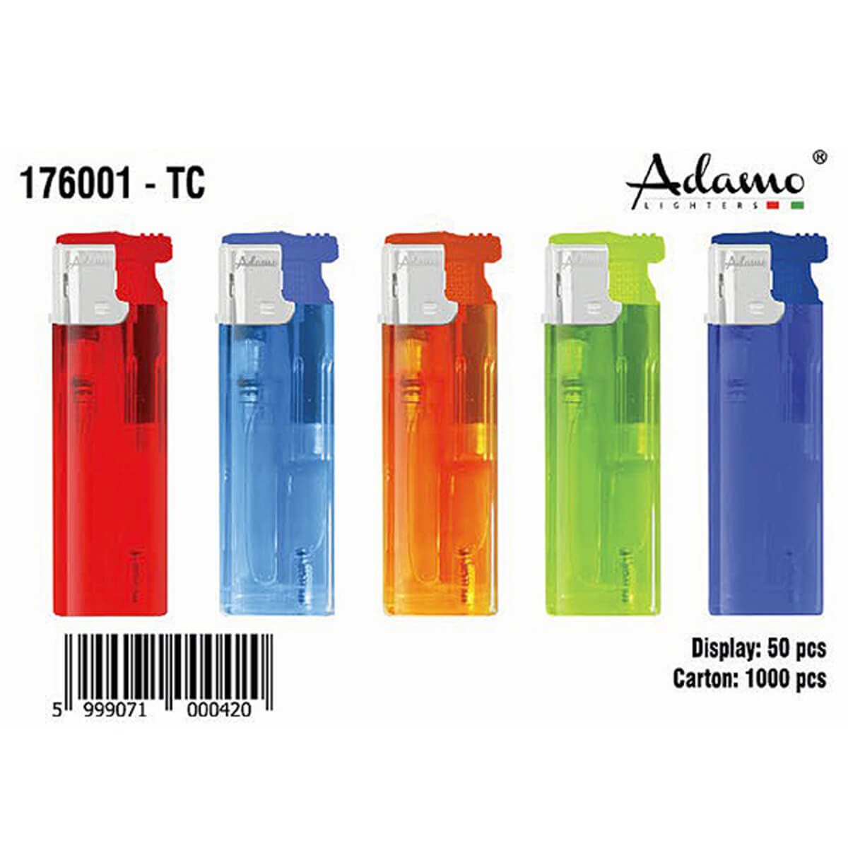 LIGHTER turbo flame refillable dis:50