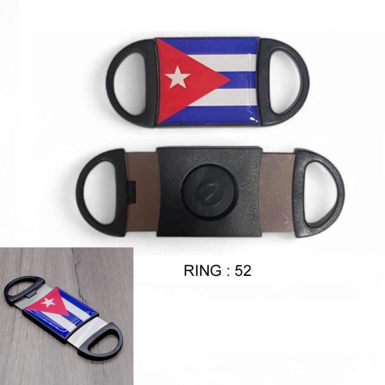 Plastic Guillotine Cigar Cutter 64 ring with stop Cuban