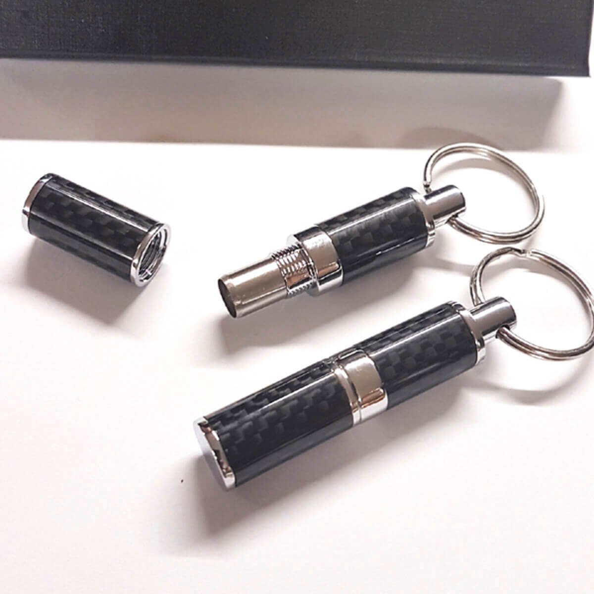 Bullet Punch Cigar Cutter Carbon Fiber