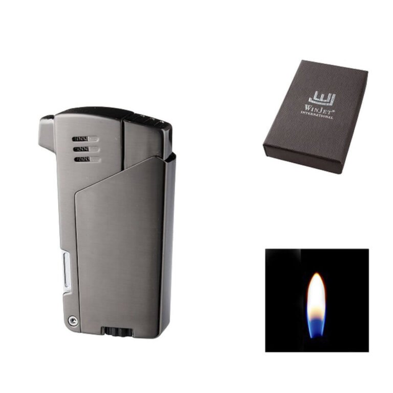 Winjet Lighter Pipe Black Nickel