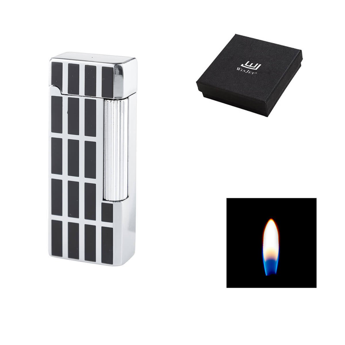 Winjet lighter chrome/black