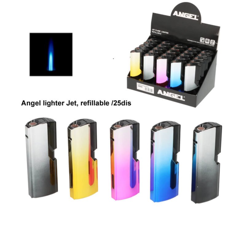 Display Angel Lighter Rainbow 1x Jet 4 Colours
