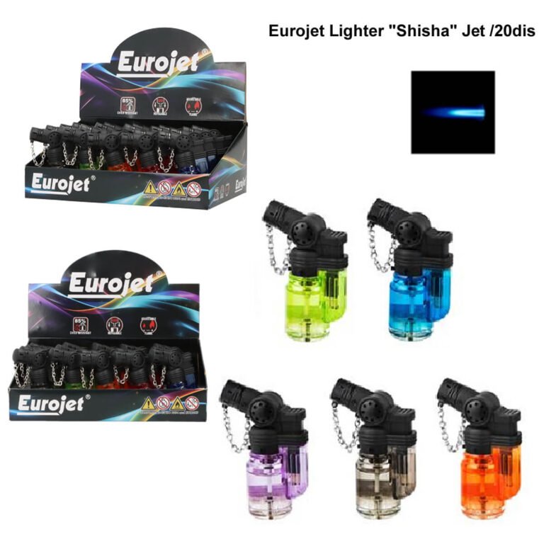 Display Eurojet Lighter 1x Jet 5 Colours