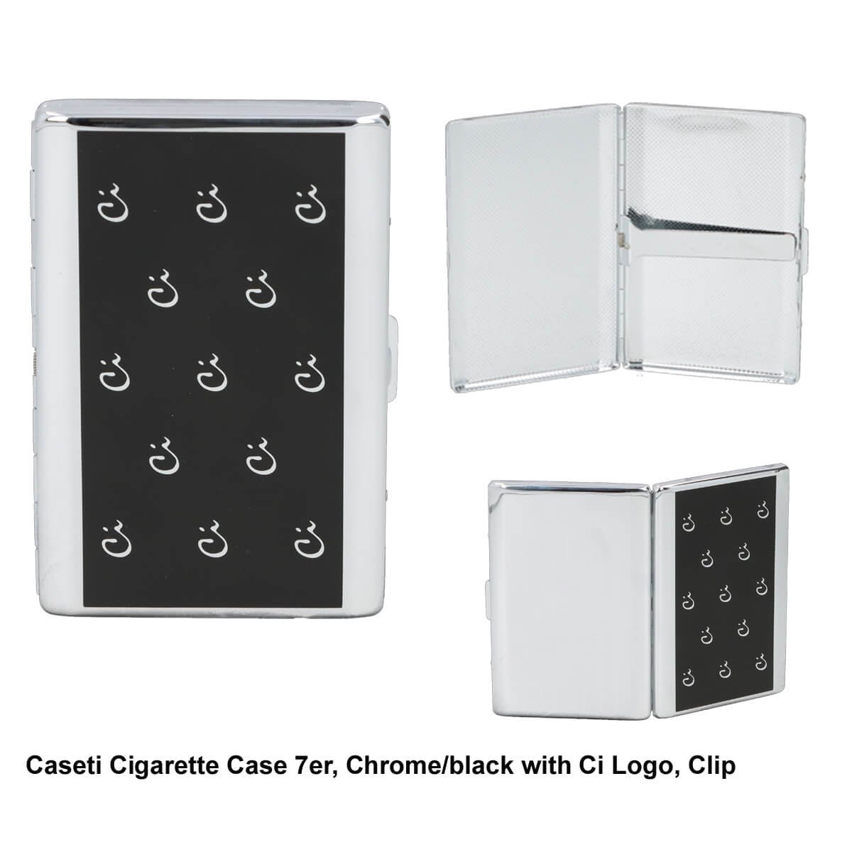Caseti Cigarette case with Clip