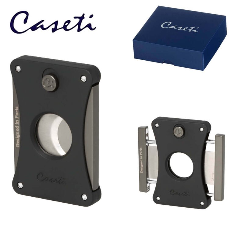 Caseti Cigar Cutter Guillotine Black Matt