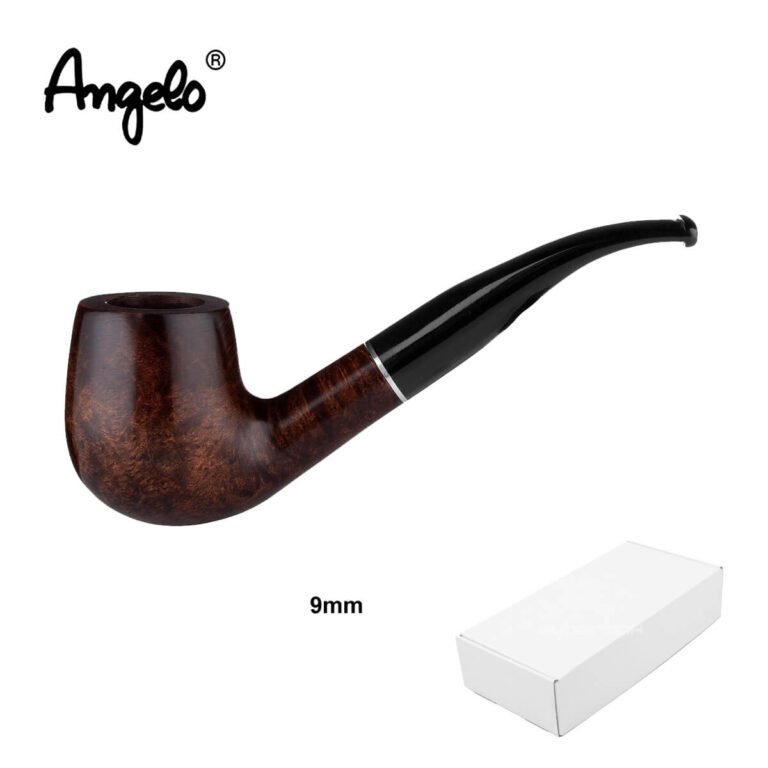 Angelo Smoking Pipe black-brown 9mm