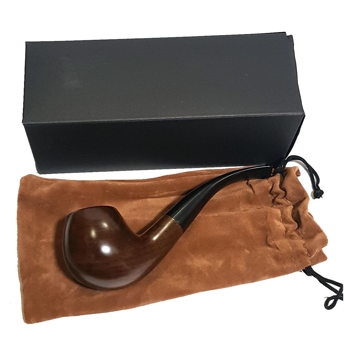 Smoking Pipe black-brown 9mm