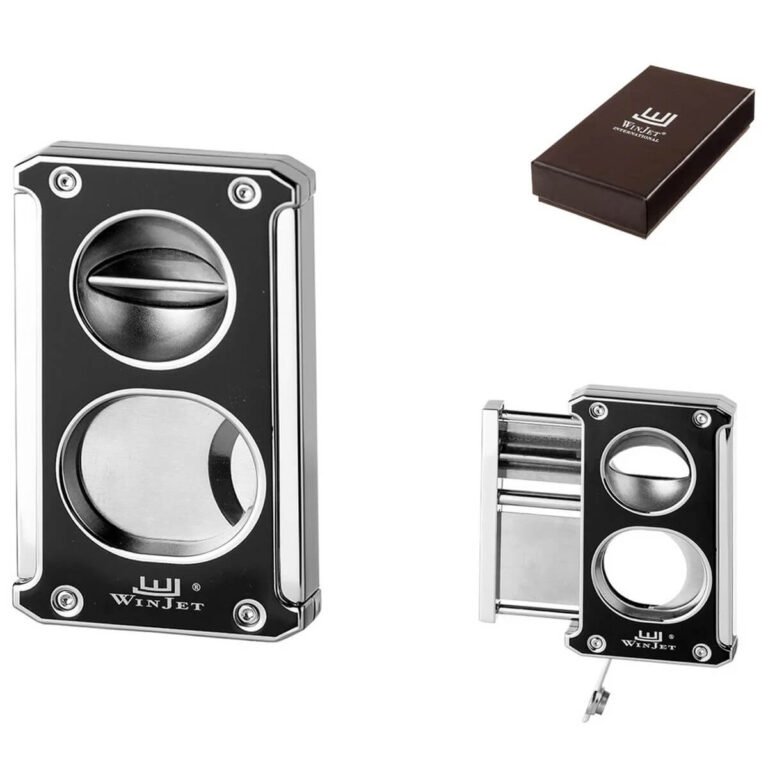 Winjet Cigar Cutter 3 in 1 V-Cut, Punch &