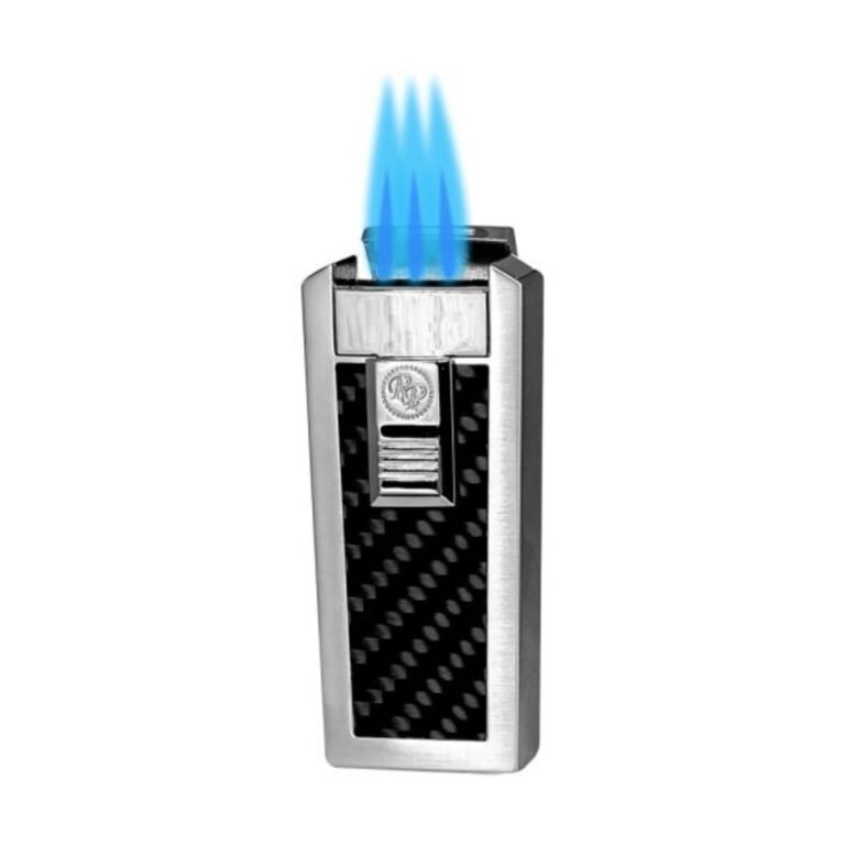 Rocky Patel CFO Cigar Lighter 3xJet Silver- Black