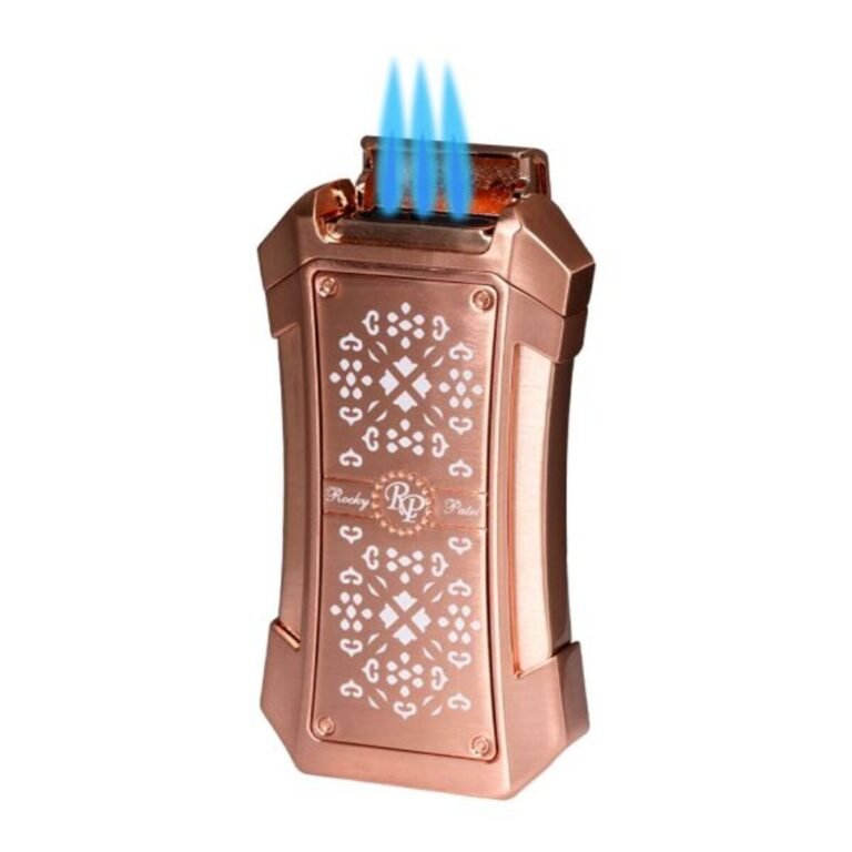 Rocky Patel Genesis Cigar Lighter 3xJet Rose Gold