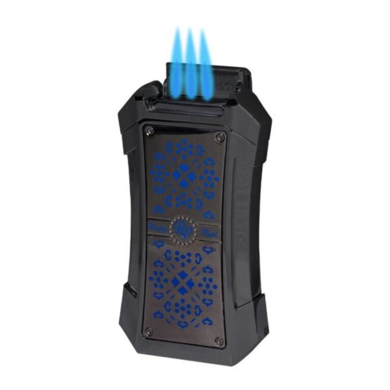 Rocky Patel Genesis Cigar Lighter 3xJet Ice Black