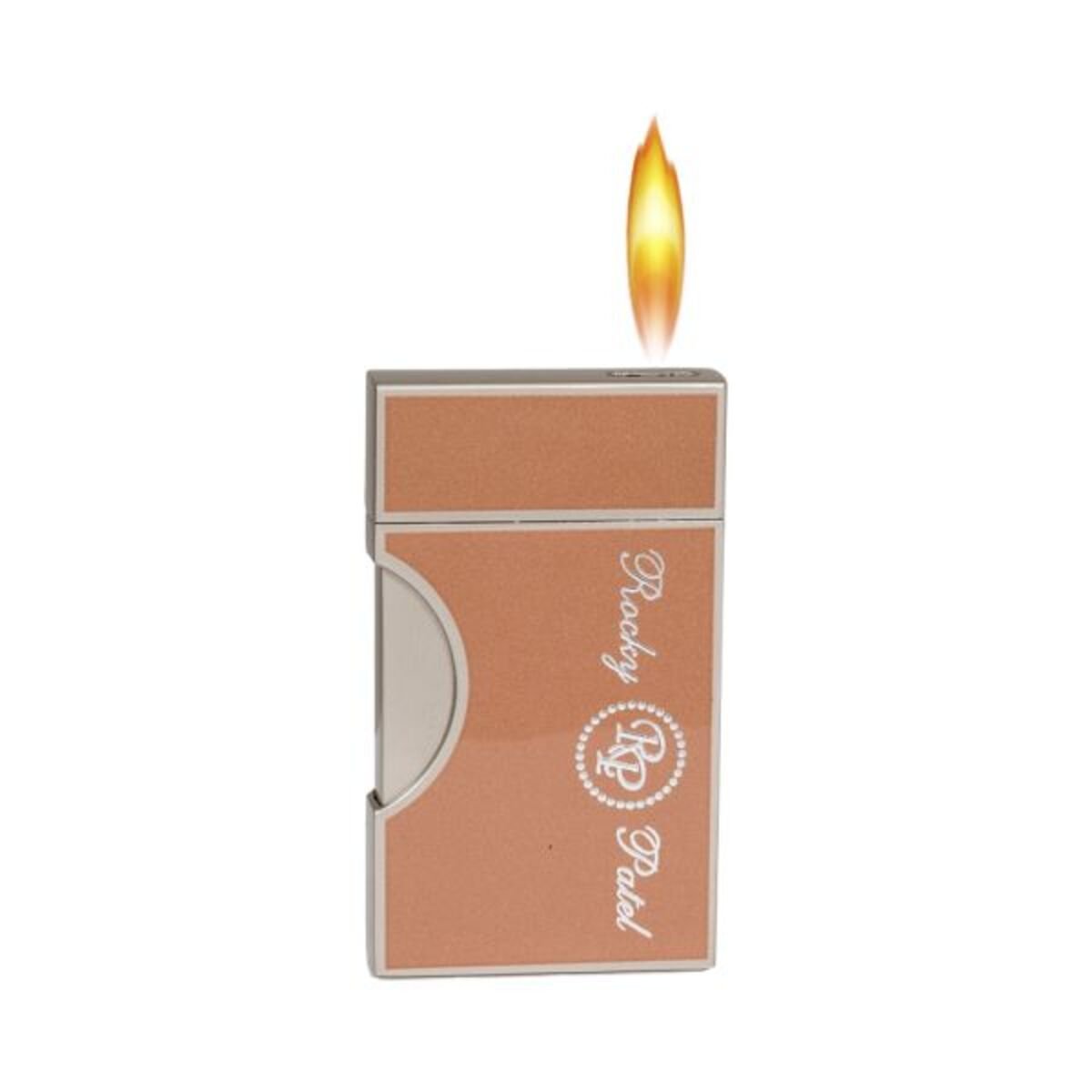 Rocky Patel Crest Cigar Lighter Single Flame Cooper-Gunmetal