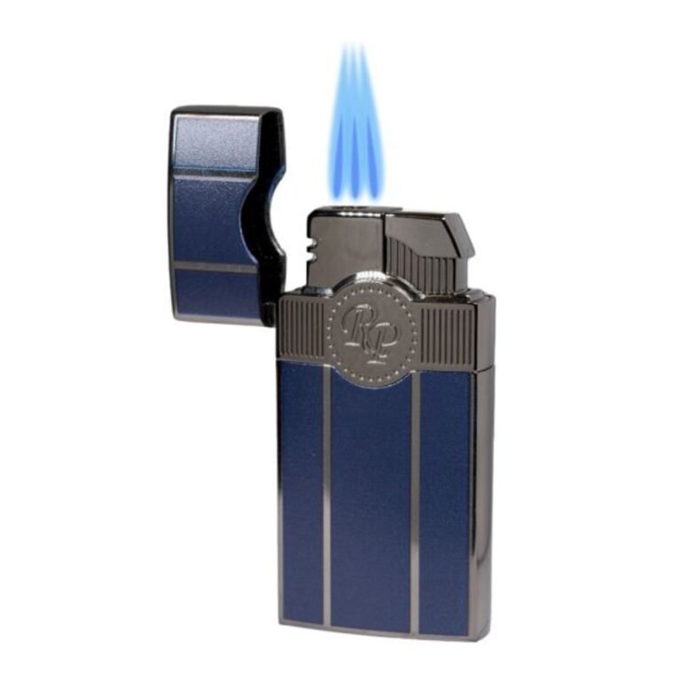 Rocky Patel Executive Cigar Lighter 1xJet Gunmetal-Blue