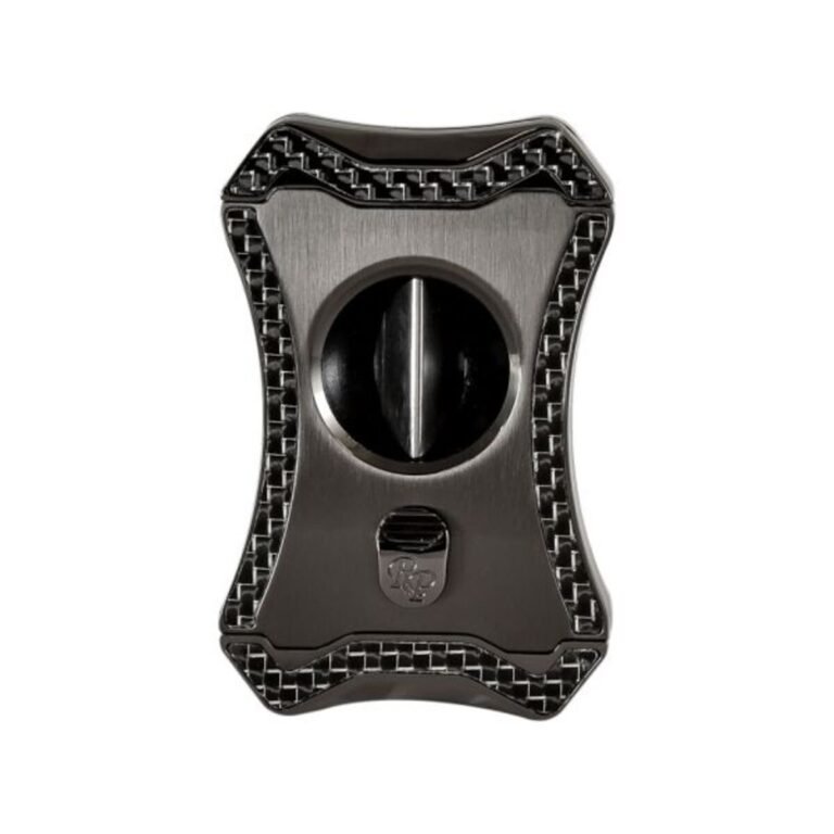 RP-3300016 Cigar Cutter Viper Rocky Patel V-Cut Carbon Gunmetal- Silver