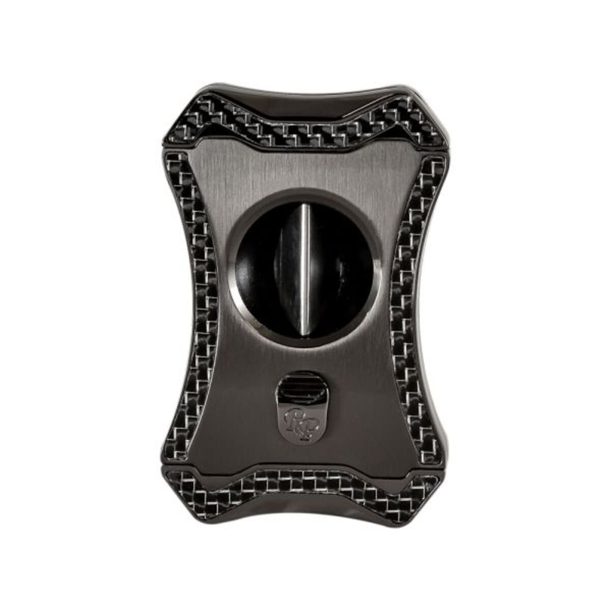 RP-3300016 Cigar Cutter Viper Rocky Patel V-Cut Carbon Gunmetal- Silver