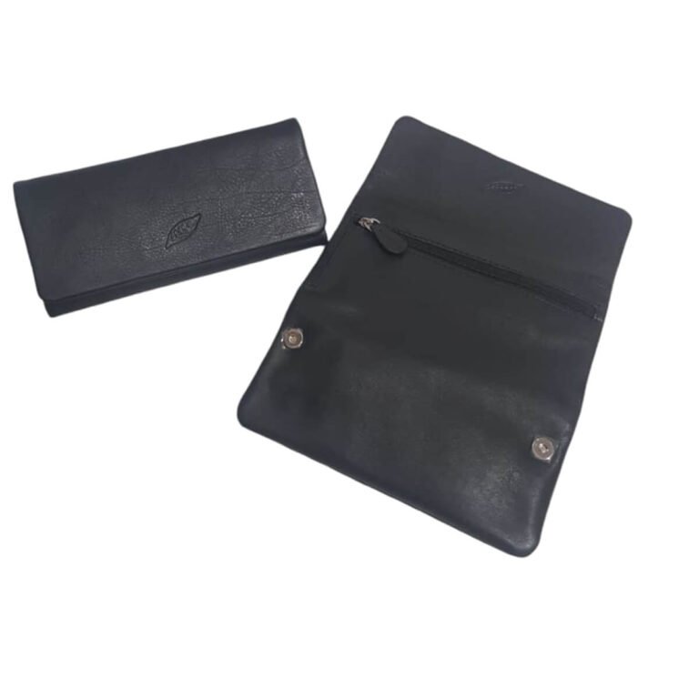 Leather Tobacco Pouch Black