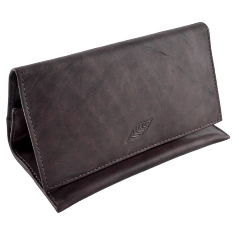 Leather Tobacco Pouch Chocolat