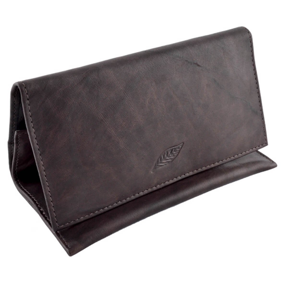 Leather Tobacco Pouch Chocolat