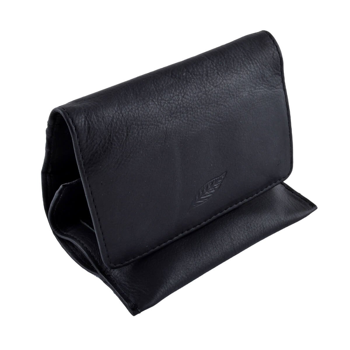 Leather Tobacco Pouch Black