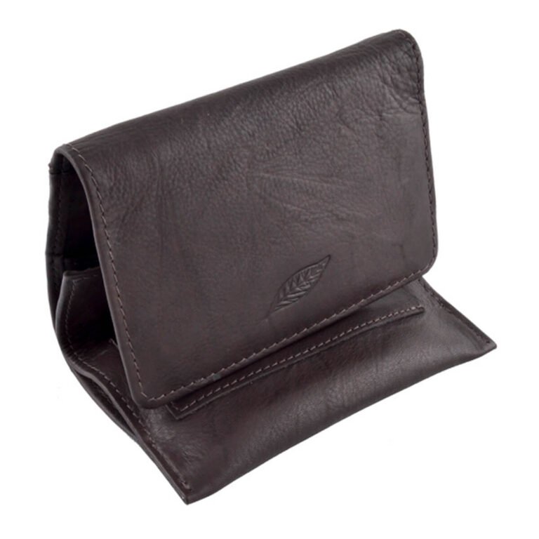 Leather Tobacco Pouch Chocolat