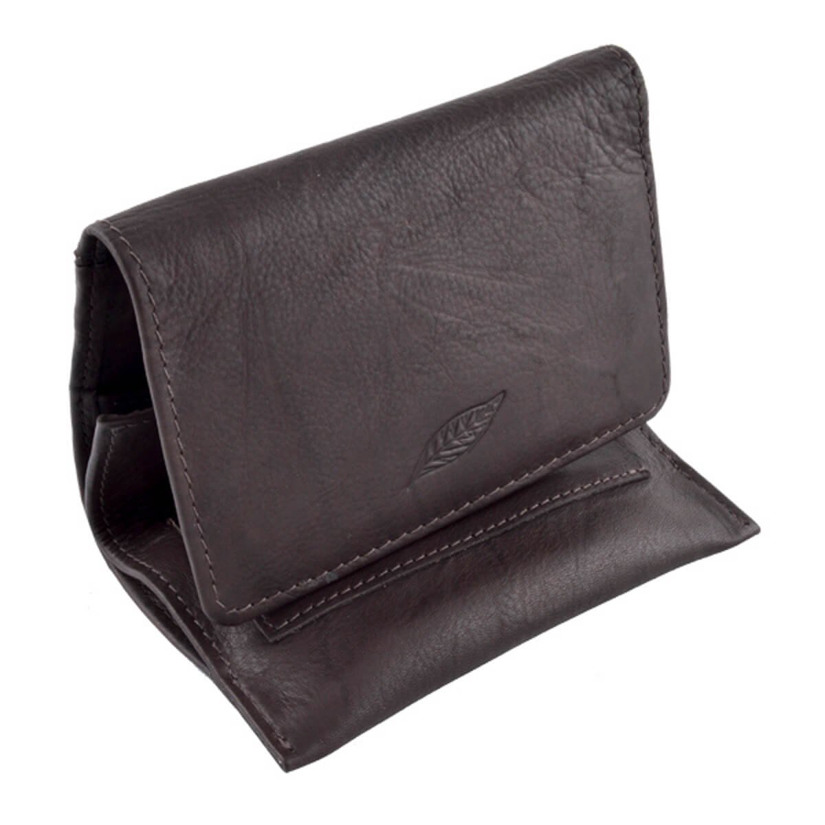 Leather Tobacco Pouch Chocolat