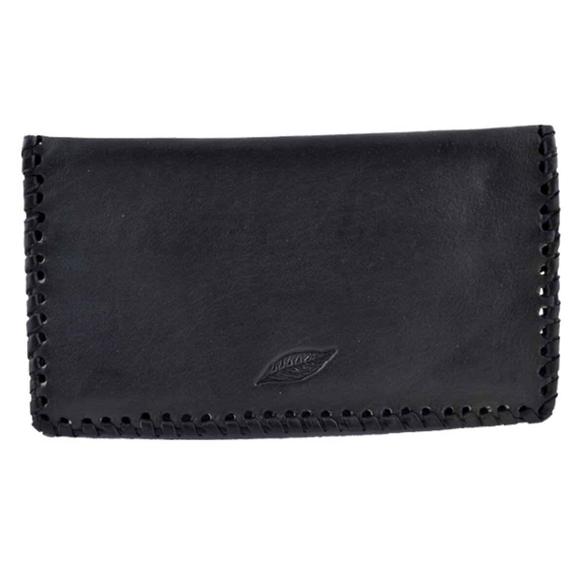 Leather Tobacco Pouch Black