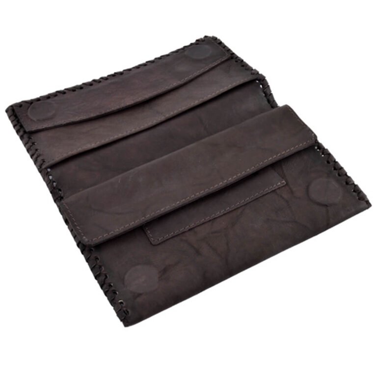 Leather Tobacco Pouch Chocolat