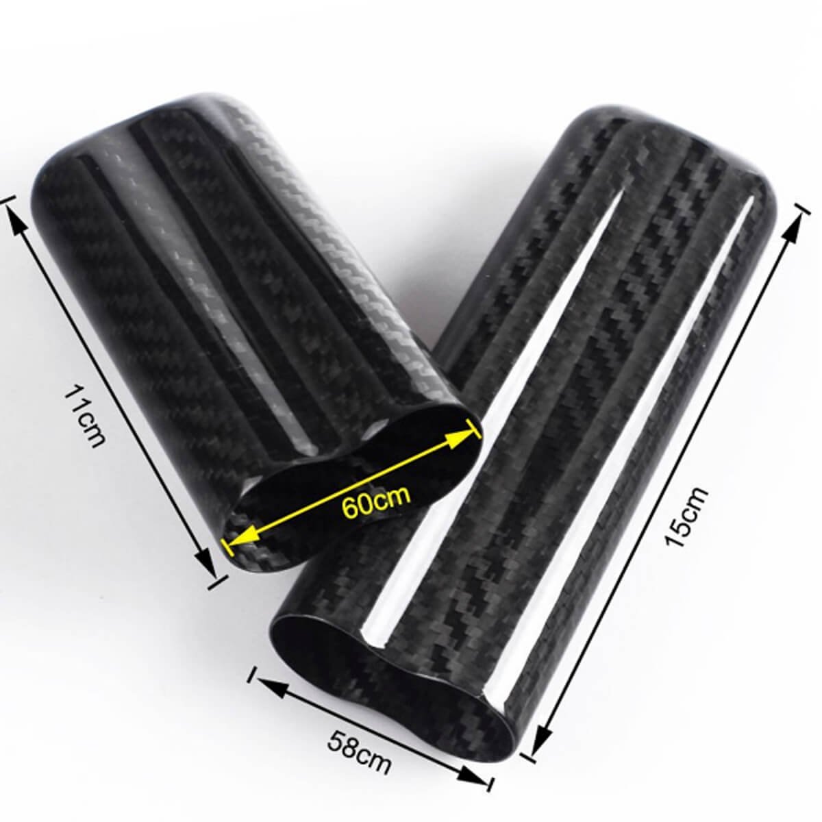 Carbon Fiber Cigar Case for 2 cigars