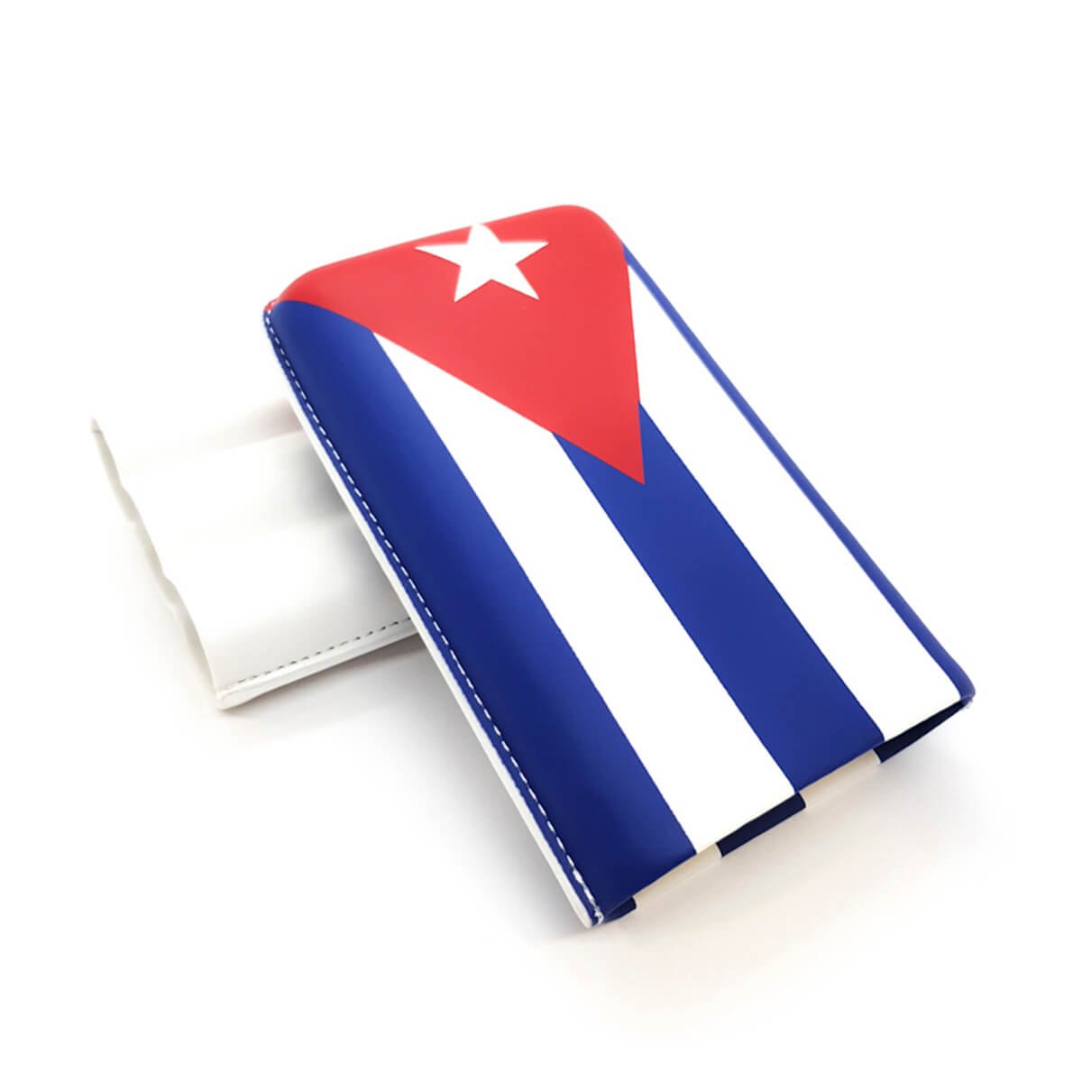 Cigar Case with the Cuban flag