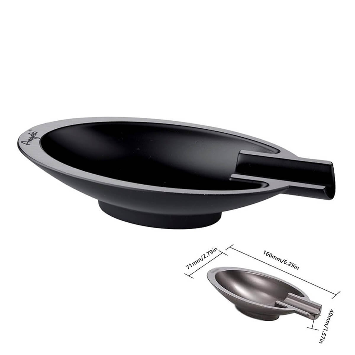 Angelo Metal Cigar Astray Black