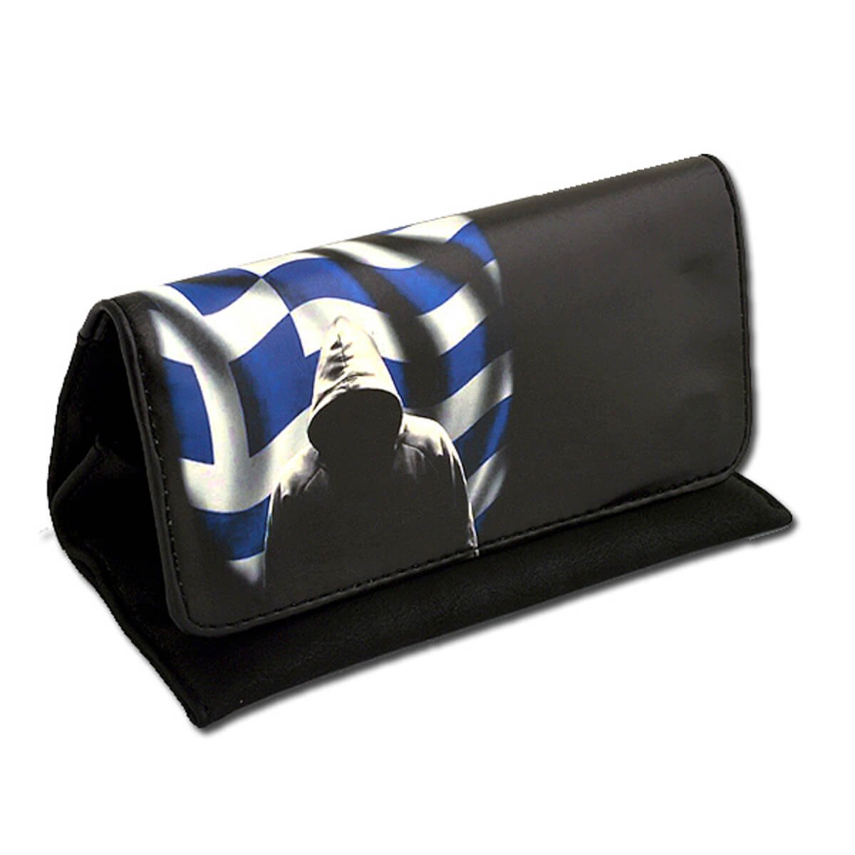 Greek Flag Tobacco Pouch