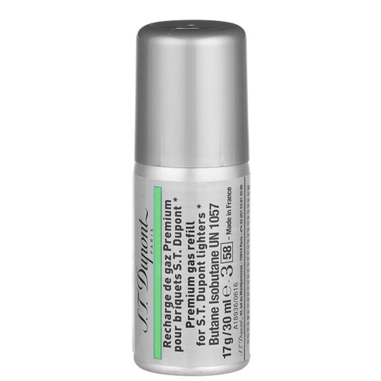S.T. Dupont gas refill green 30ml