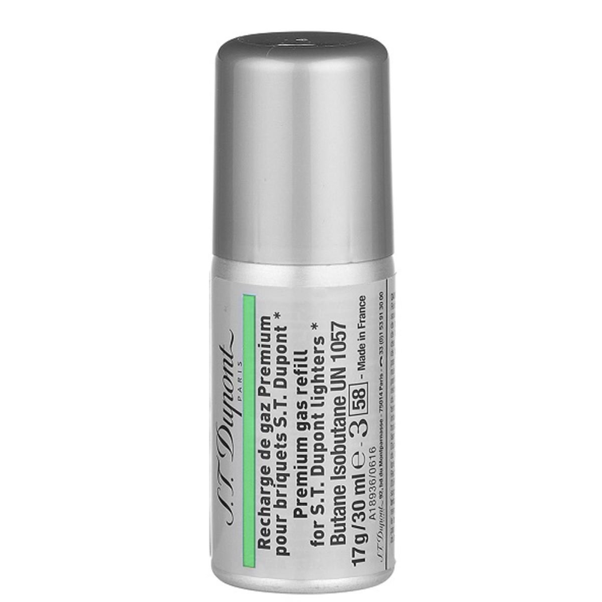 S.T. Dupont gas refill green 30ml