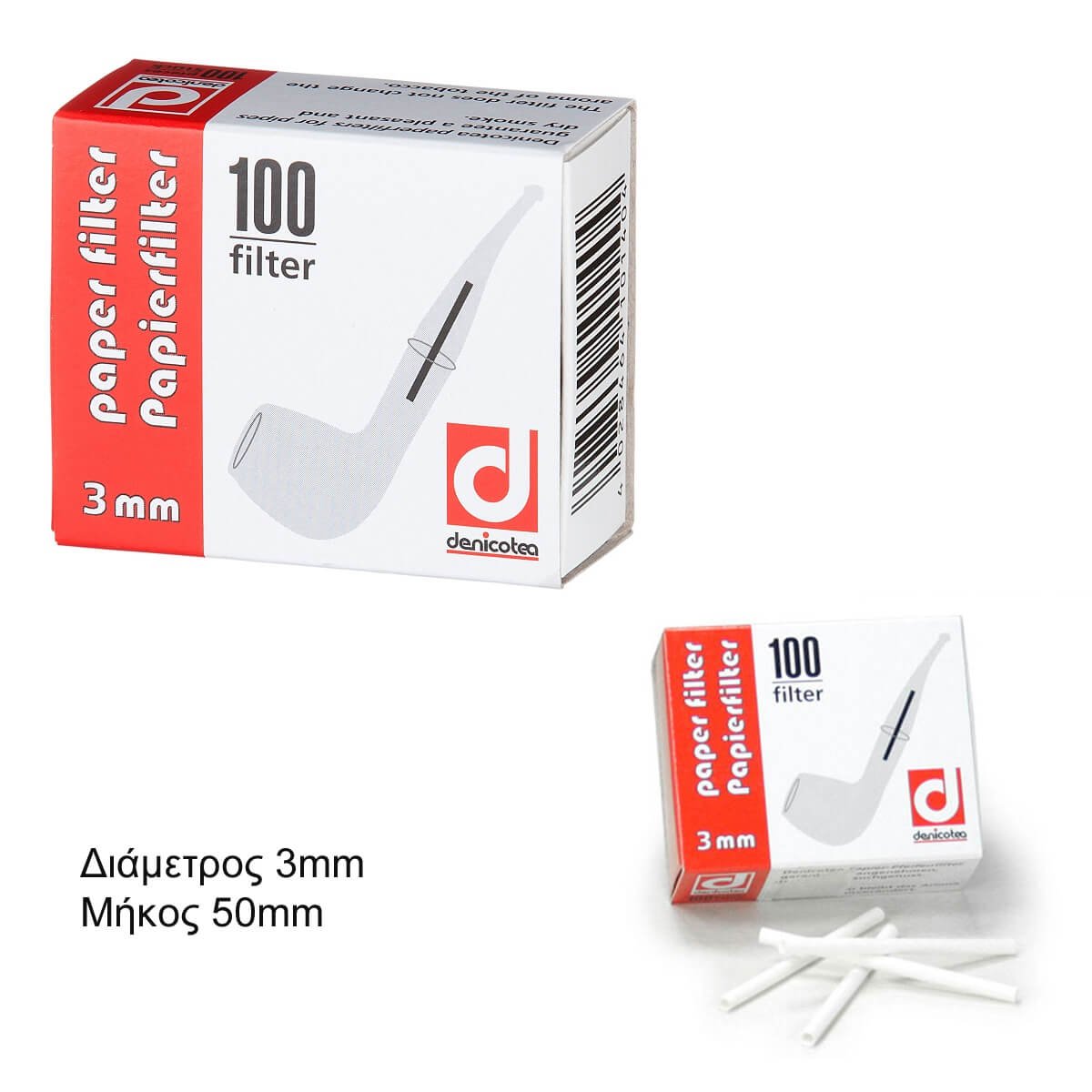 Denicotea Filter 3mm