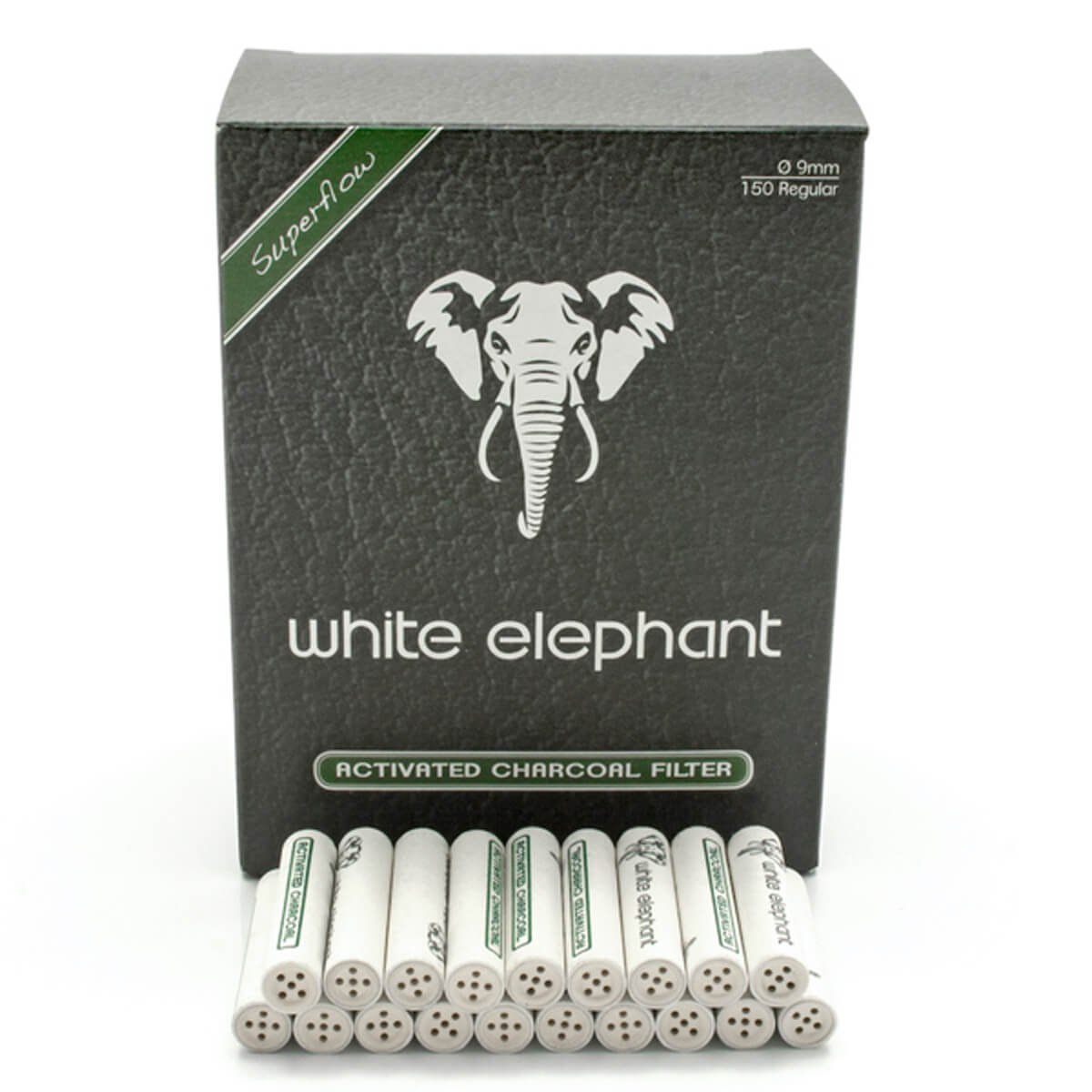 Elephant Active Charcoal Filter 9mm 150pcs