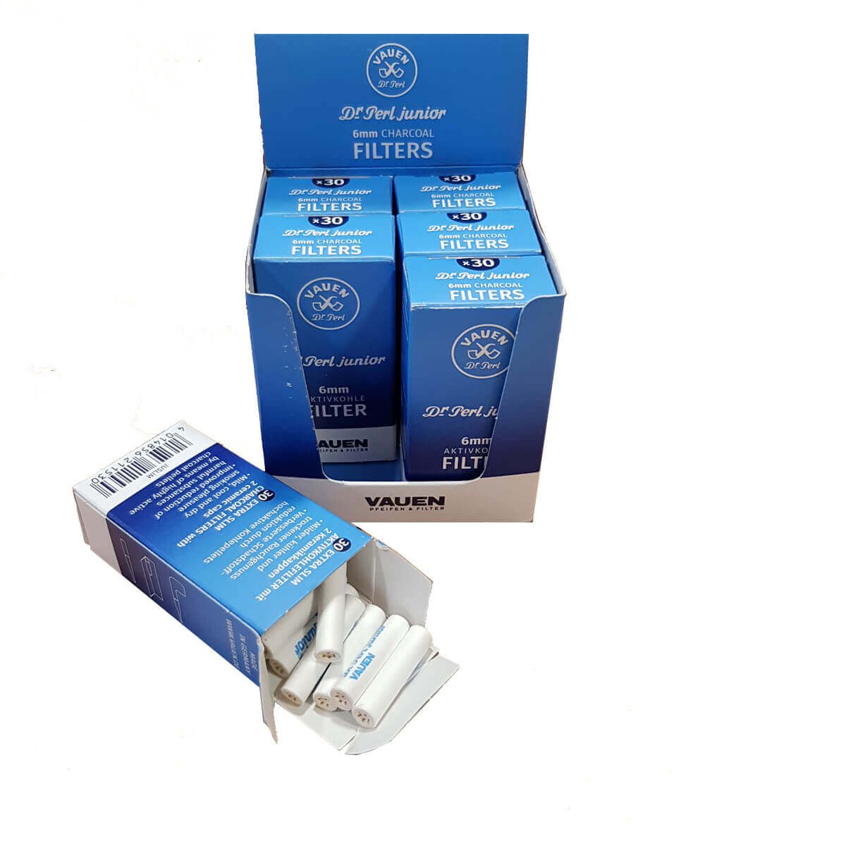Vauen Dr.Perl Pipe Filters 6mm 30s