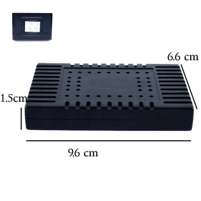 Black square humidifier with