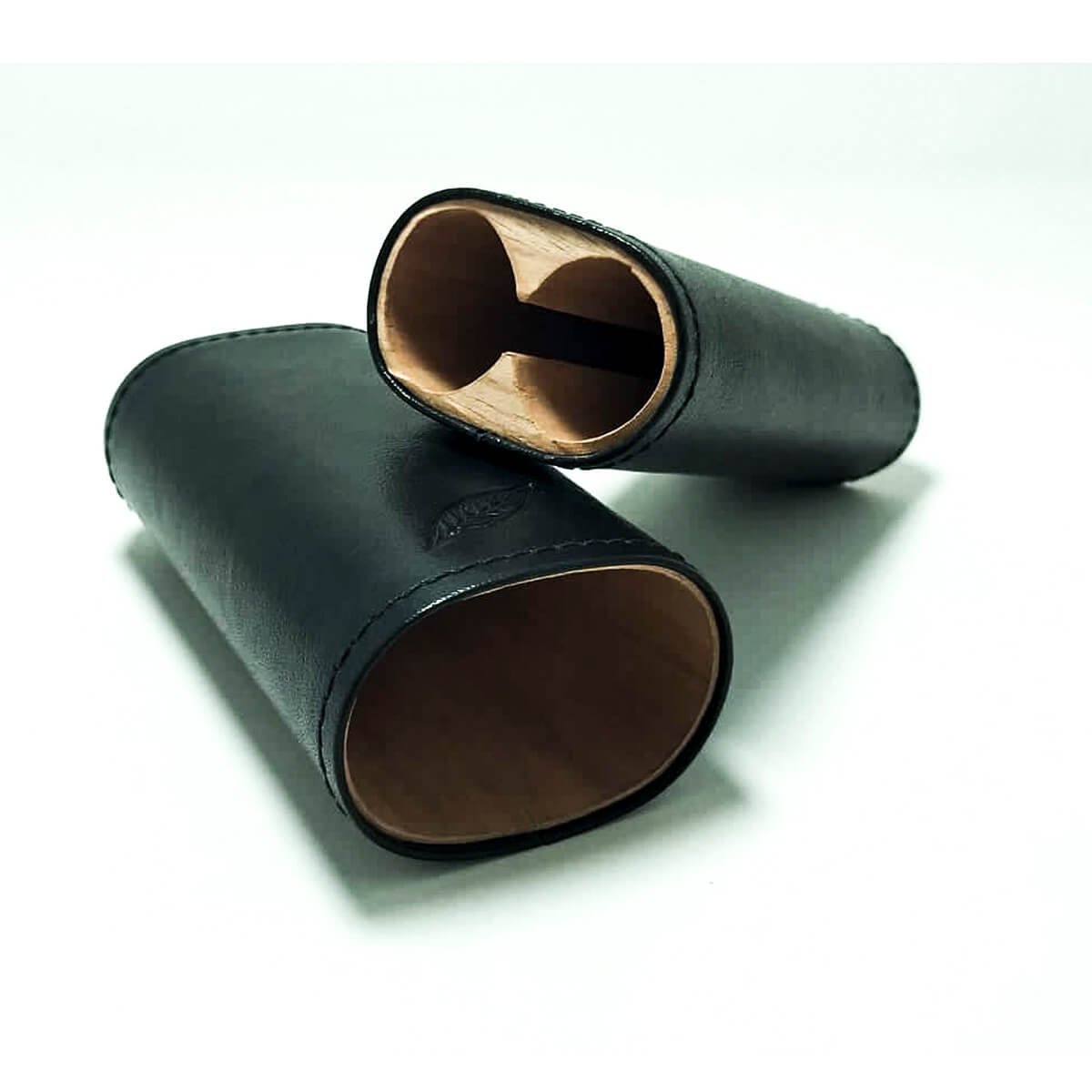 Leather Cigar Case for 2 cigars