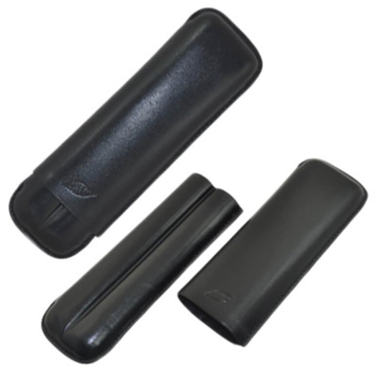 Leather Cigar Case for 2 cigars