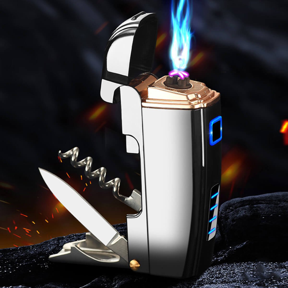 double silver lighter-tools /GG