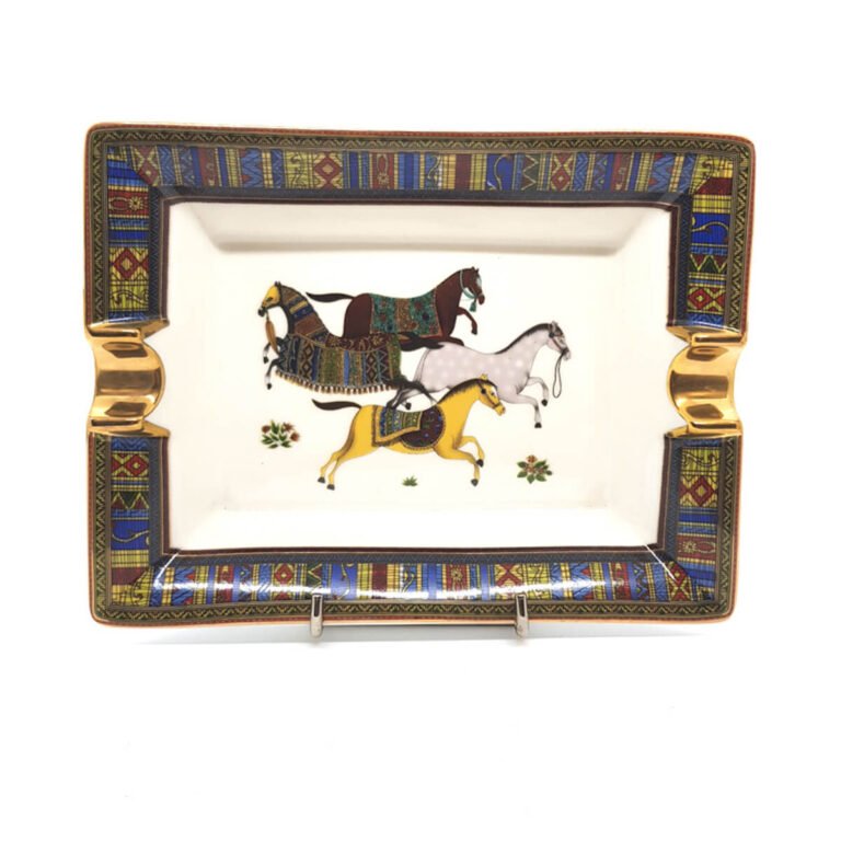 Ceramic Cigar Ashtray Horse