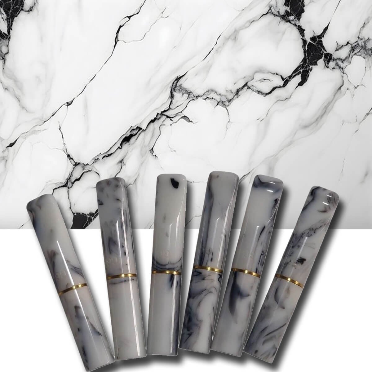 5.7mm-6.00mm GG Cigarette Holder White-Black