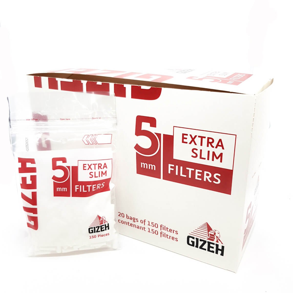 Gizeh Extra Slim Filters / 5.3 mm