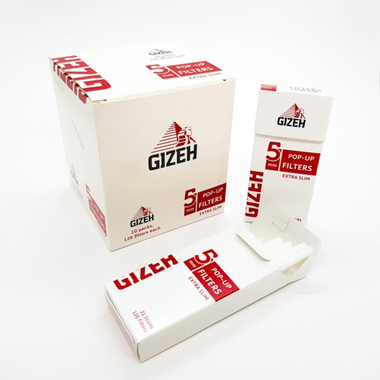 Gizeh Extra Slim Pop-Up Filters 5 mm
